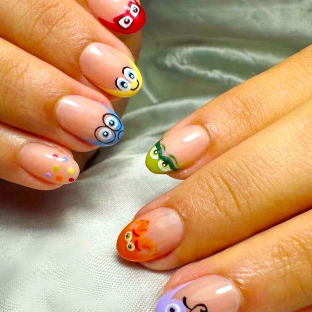 Inside Out Press On Nails